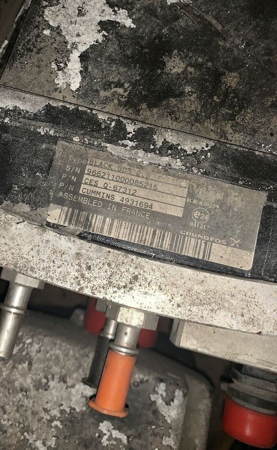 Cummins 4931694 DAF Black UDS 2.5 LF CF - Издувен систем за Камион: слика 1 Cummins 4931694 DAF Black UDS 2.5 LF CF - Издувен систем за Камион: слика 1