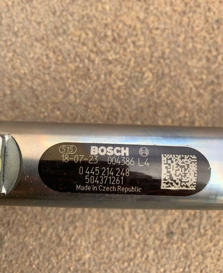 Listwa wtryskowa Bosch D E6 0445214248 IVECO Daily 3.0L - Систем за гориво за Камион: слика 3 Listwa wtryskowa Bosch D E6 0445214248 IVECO Daily 3.0L - Систем за гориво за Камион: слика 3