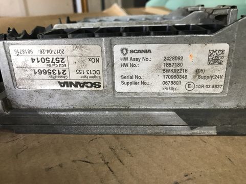 Scania DC13 155 Scania truck - Единица за контрола за Камион: слика 2 Scania DC13 155 Scania truck - Единица за контрола за Камион: слика 2