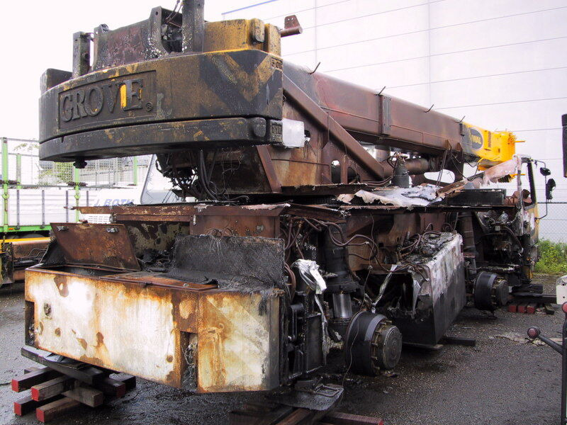 Grove GMK 2035 for parts - Мобилен кран: слика 1 Grove GMK 2035 for parts - Мобилен кран: слика 1