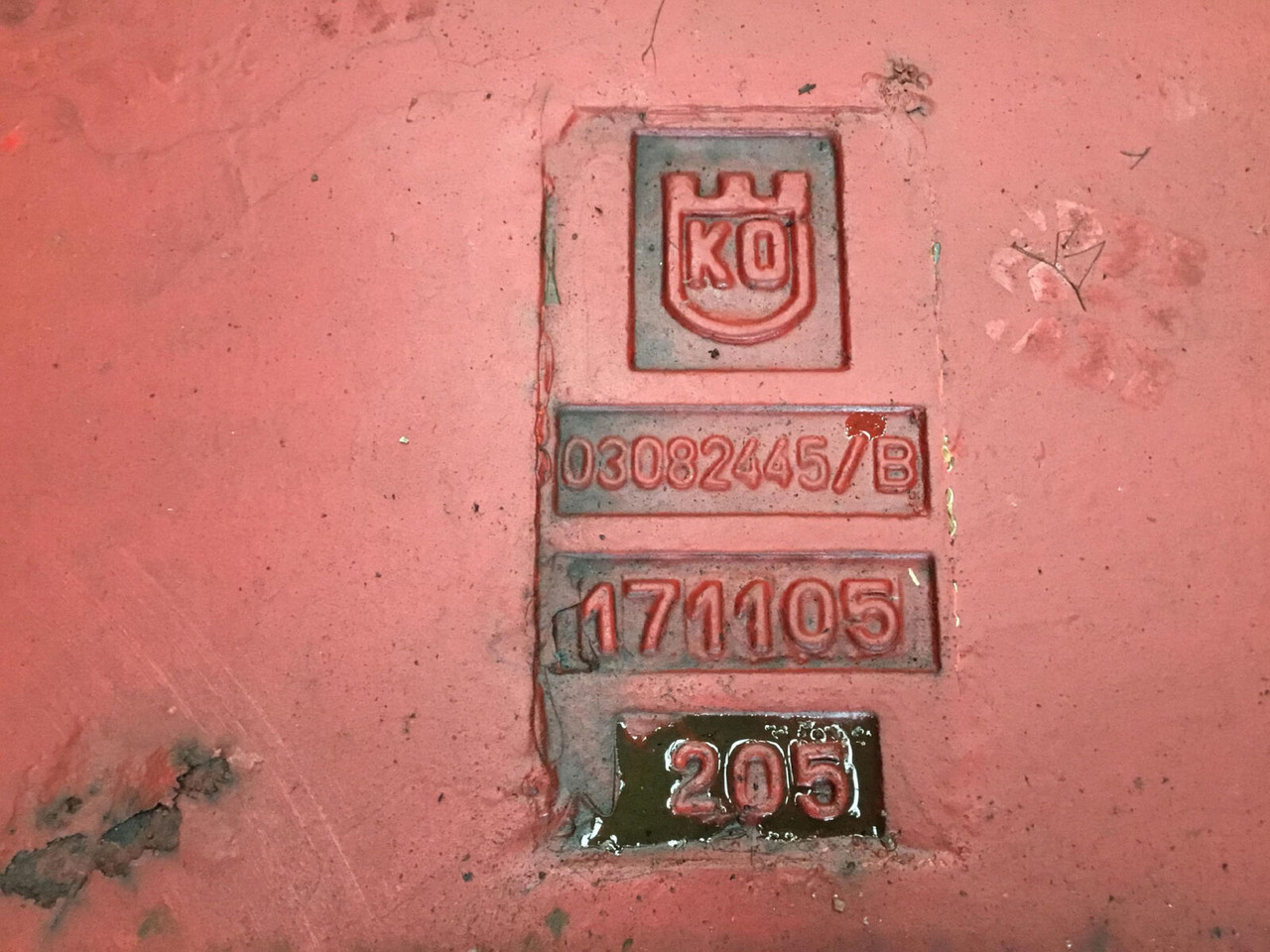 Grove GMK 3055 counterweight 1,0 Ton - Противтежа за Мобилен кран: слика 5 Grove GMK 3055 counterweight 1,0 Ton - Противтежа за Мобилен кран: слика 5