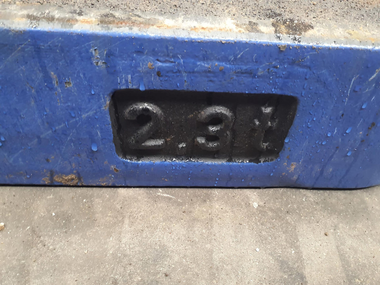 Grove GMK 4090 counterweight 2.3T - Противтежа за Мобилен кран: слика 5 Grove GMK 4090 counterweight 2.3T - Противтежа за Мобилен кран: слика 5