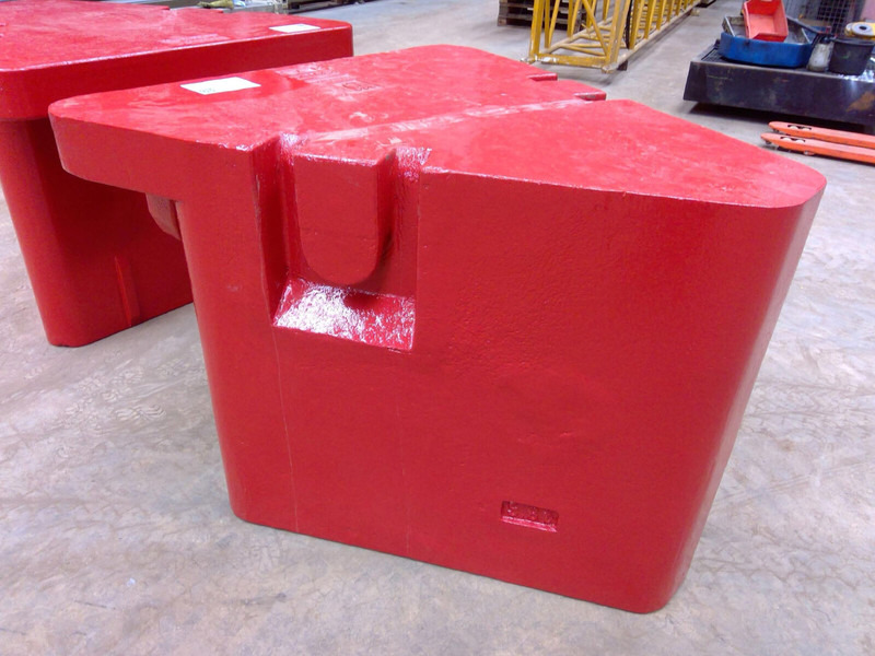 Grove GMK 5130-1/2 counterweight 5,8 ton - Противтежа за Градежна машина: слика 3 Grove GMK 5130-1/2 counterweight 5,8 ton - Противтежа за Градежна машина: слика 3