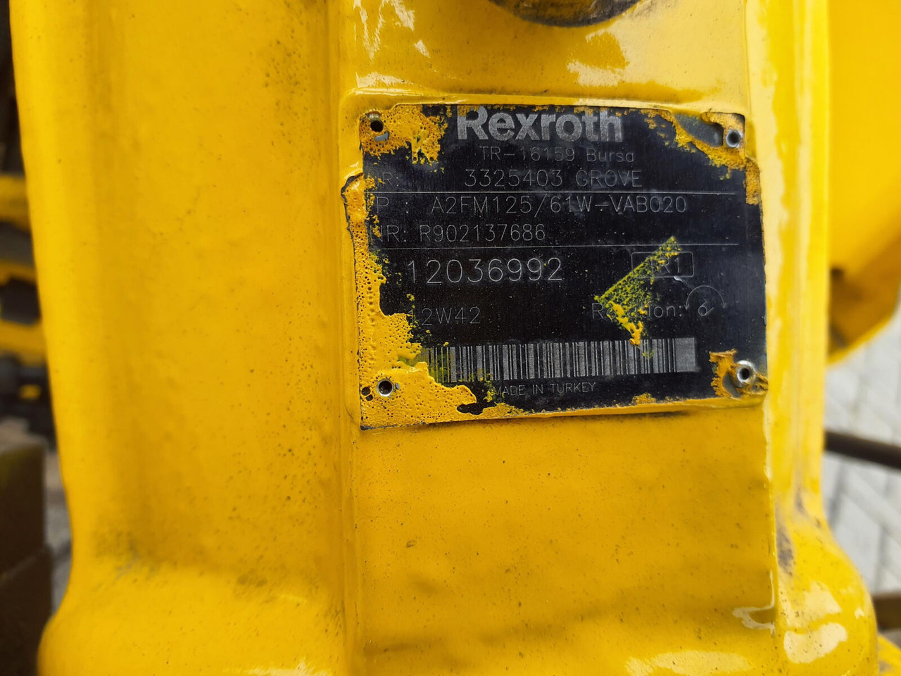 Чекрек за Мобилен кран Grove GMK 5170 winch 2: слика 9 Чекрек за Мобилен кран Grove GMK 5170 winch 2: слика 9