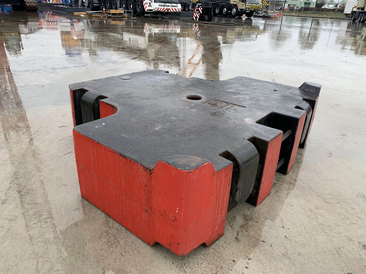 Grove GMK 6400 central counterweight 10 ton - Противтежа за Мобилен кран: слика 2 Grove GMK 6400 central counterweight 10 ton - Противтежа за Мобилен кран: слика 2