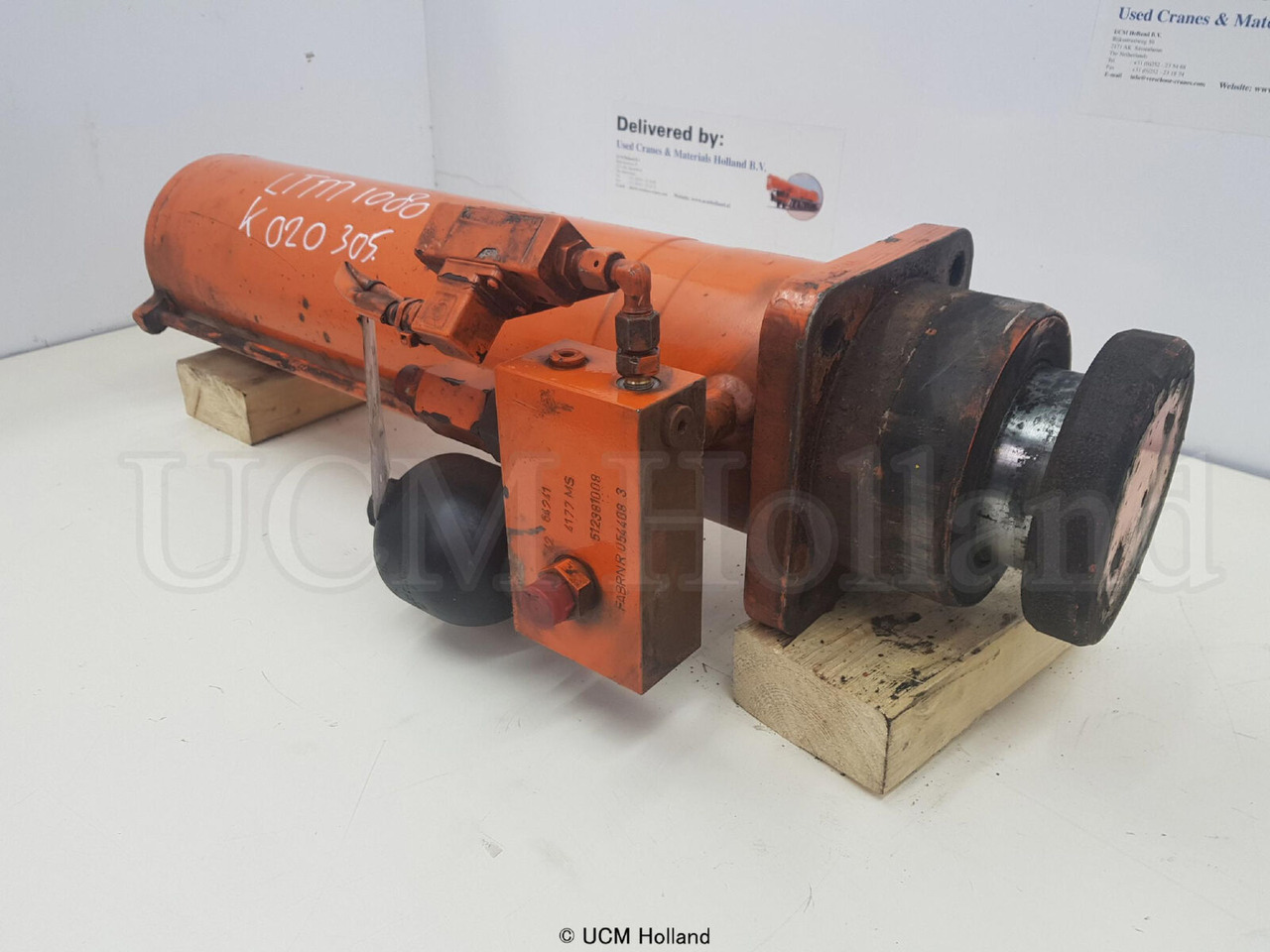 Liebherr LTM 1080-1 ballast extension ram - Хидрауличен цилиндар за Мобилен кран: слика 2 Liebherr LTM 1080-1 ballast extension ram - Хидрауличен цилиндар за Мобилен кран: слика 2