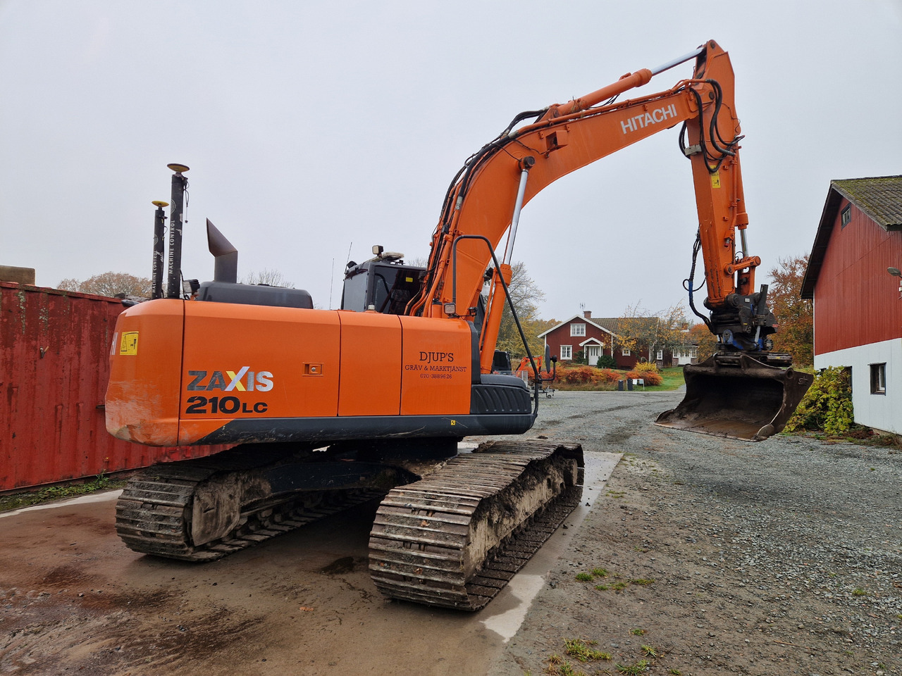 Grävmaskin - Hitachi, Zaxis 210 LC - Багер гасеничар: слика 3 Grävmaskin - Hitachi, Zaxis 210 LC - Багер гасеничар: слика 3