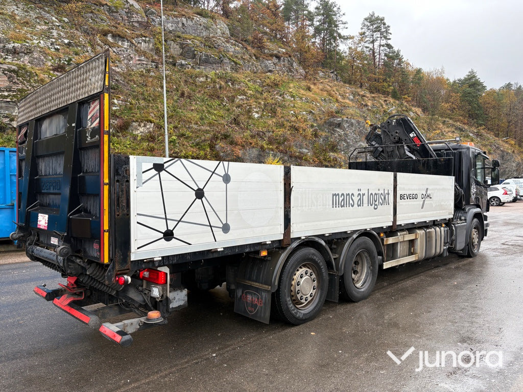 Kranbil - Scania P410, HiAB-kran - Камион со платформа, Камион со кран: слика 3 Kranbil - Scania P410, HiAB-kran - Камион со платформа, Камион со кран: слика 3