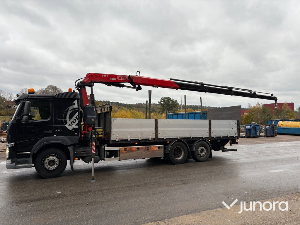 Lastbil med kran - Volvo FM 370 FASSI F155 - Камион со платформа, Камион со кран: слика 4 Lastbil med kran - Volvo FM 370 FASSI F155 - Камион со платформа, Камион со кран: слика 4