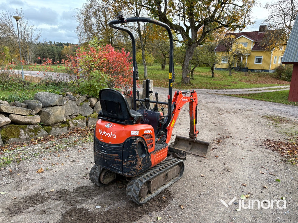 Minigrävare - Kubota K008-3 - Мини багер: слика 5 Minigrävare - Kubota K008-3 - Мини багер: слика 5
