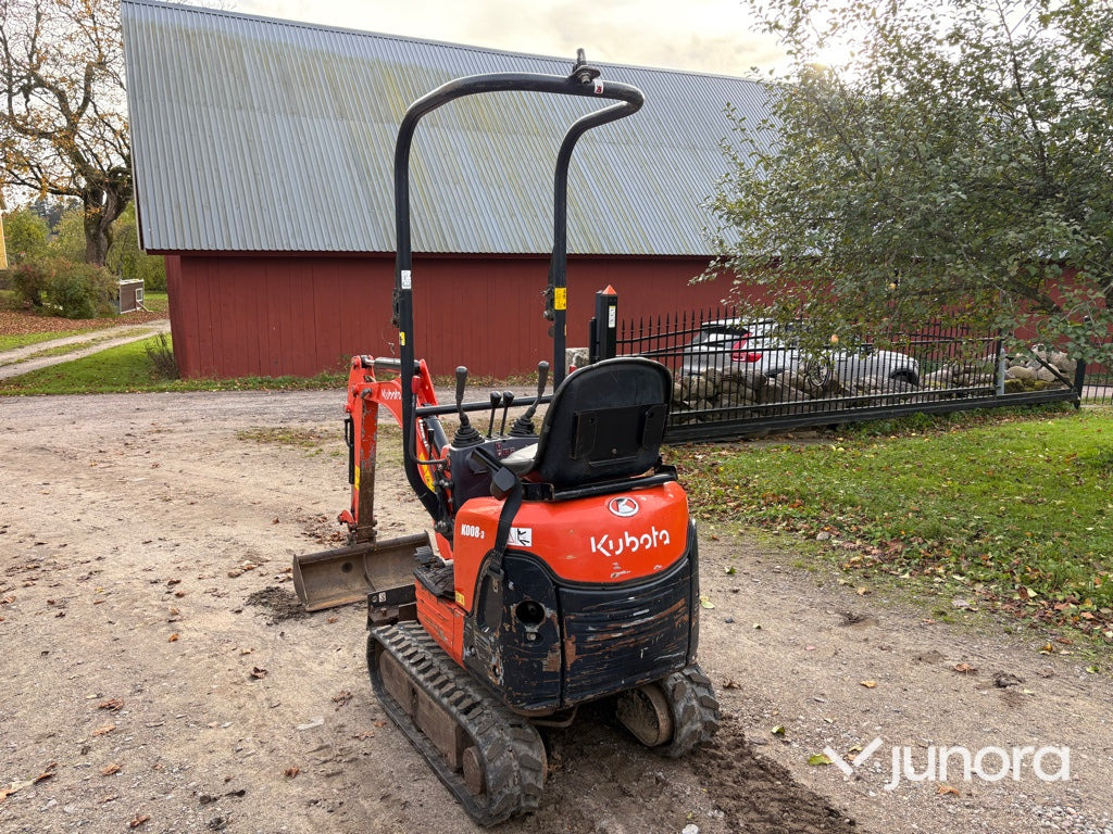 Minigrävare - Kubota K008-3 - Мини багер: слика 4 Minigrävare - Kubota K008-3 - Мини багер: слика 4