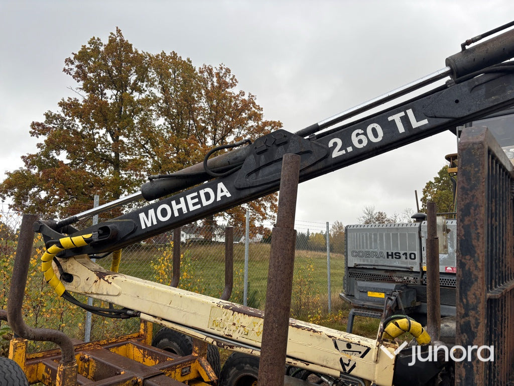Skogsvagn - Moheda 10 ton med kran - Шумска приколка: слика 4 Skogsvagn - Moheda 10 ton med kran - Шумска приколка: слика 4