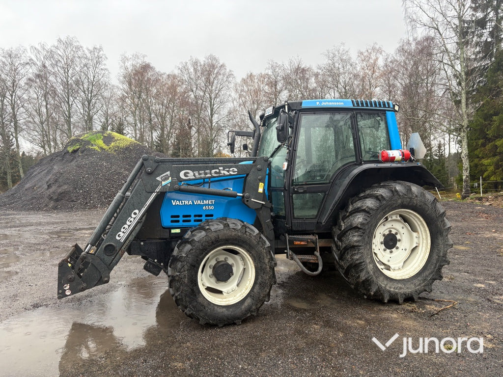 Traktor - Valtra 6550-4 med frontlastare - Трактор: слика 2 Traktor - Valtra 6550-4 med frontlastare - Трактор: слика 2