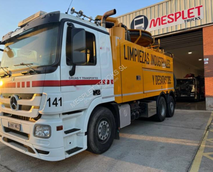 Mercedes Actros 2544 - Вакуумски камион: слика 1 Mercedes Actros 2544 - Вакуумски камион: слика 1