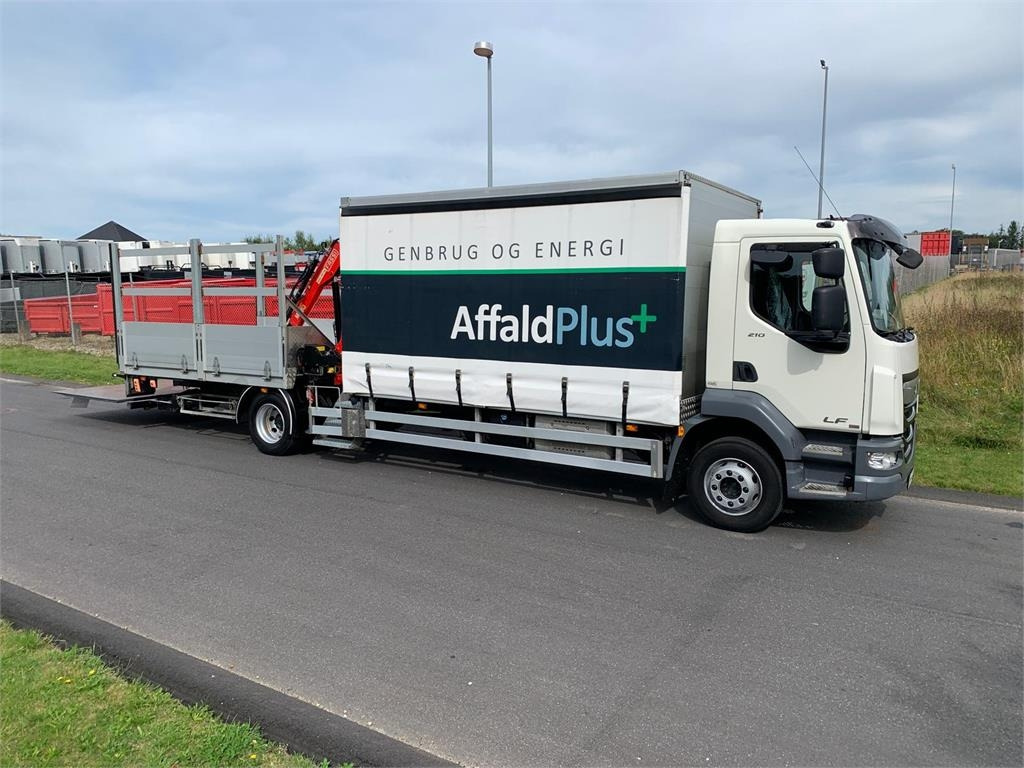 DAF LF210 4x2 FA - Камион со кран: слика 2 DAF LF210 4x2 FA - Камион со кран: слика 2