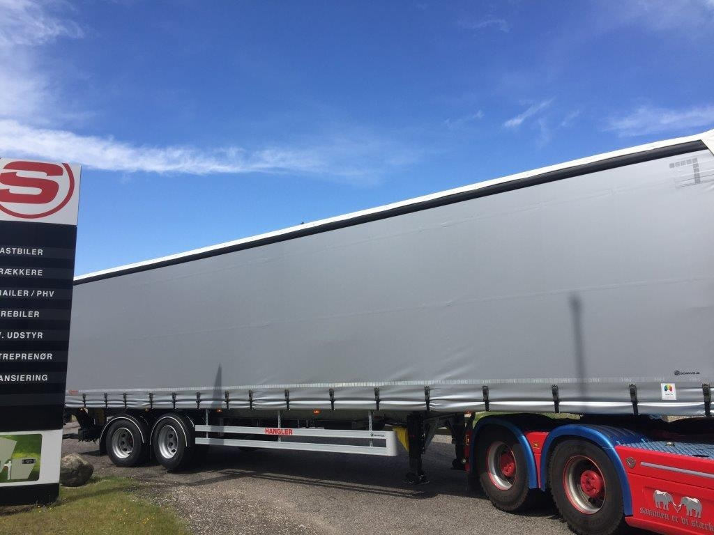 Полуприколка со церада Hangler 12,5 mtr 2 akslet city lift - 30 pallers: слика 7