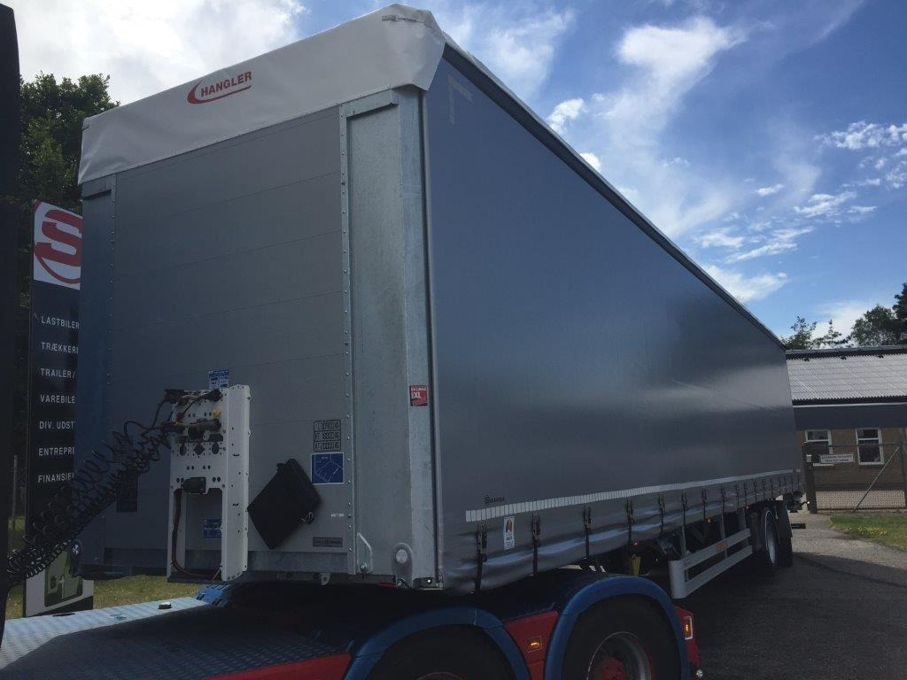 Hangler 12,5 mtr 2 akslet city lift - 30 pallers  - Полуприколка со церада: слика 5 Hangler 12,5 mtr 2 akslet city lift - 30 pallers  - Полуприколка со церада: слика 5