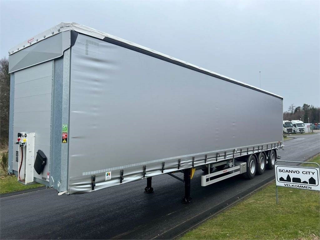 Hangler SDS-H 450 NORDIC - hævetag - hæve aksel - truck be  - Полуприколка со церада: слика 2 Hangler SDS-H 450 NORDIC - hævetag - hæve aksel - truck be  - Полуприколка со церада: слика 2