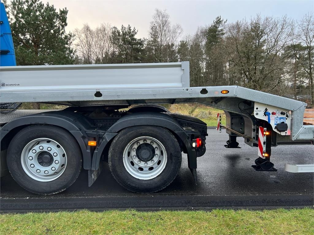 Полуприколка за низок утовар Hangler SDS-H 510-T 3-aks maskintrailer - dobbelt ramper: слика 23