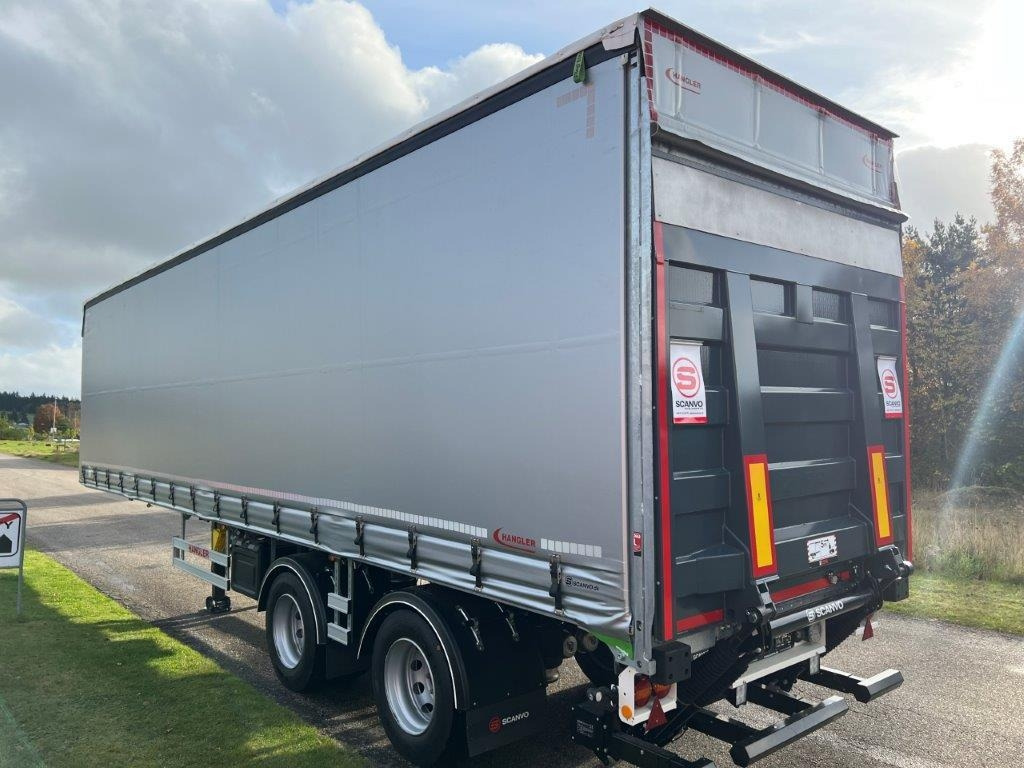 Hangler SZS-H 380 RoadRunner 27-pallers - Gardintrailer  - Полуприколка со церада: слика 1 Hangler SZS-H 380 RoadRunner 27-pallers - Gardintrailer  - Полуприколка со церада: слика 1