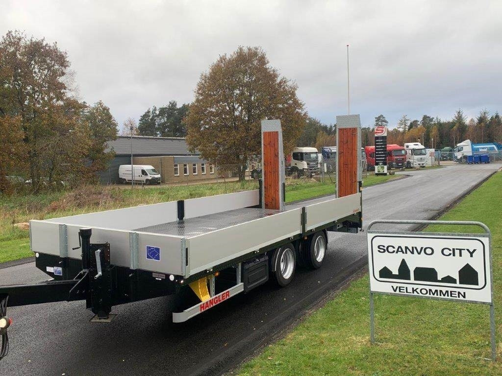Hangler TPS-H 140 2 akslet kærre med ramper - Приколка за низок утовар: слика 1 Hangler TPS-H 140 2 akslet kærre med ramper - Приколка за низок утовар: слика 1