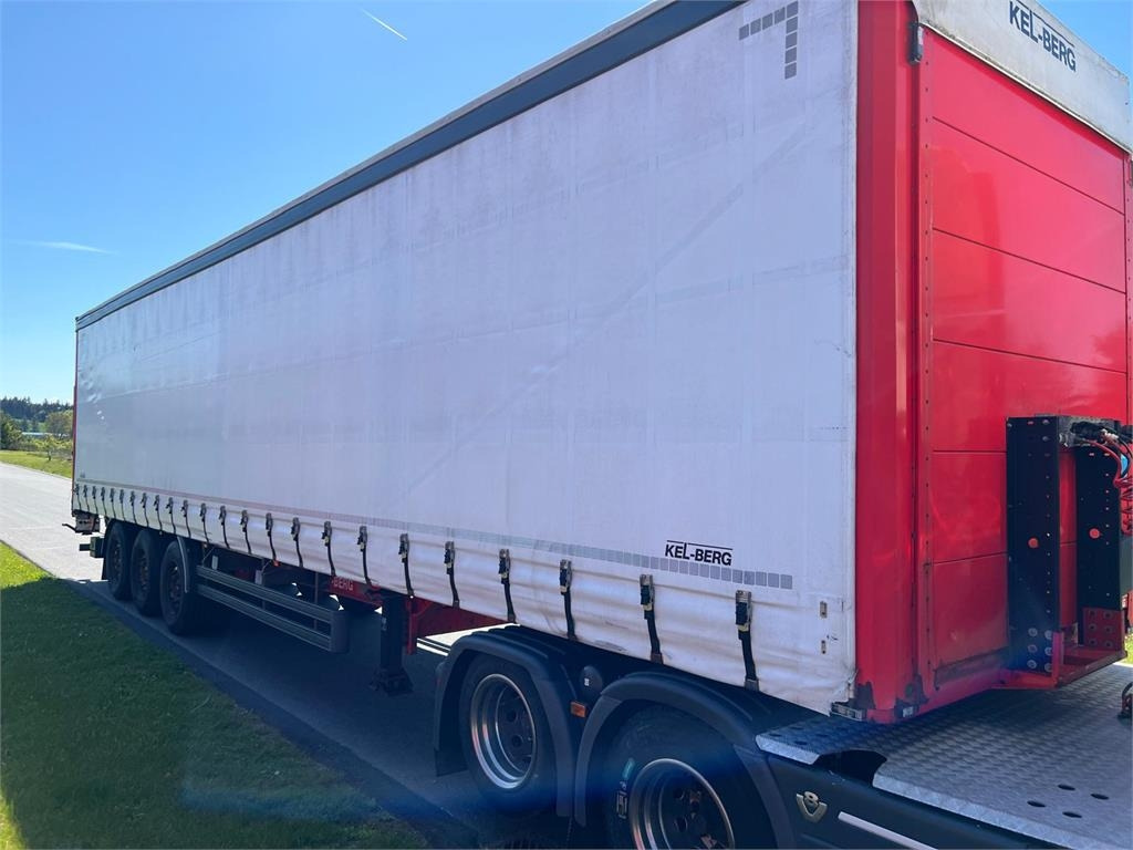 Kel-Berg D100V 13,6 mtr gardin - lodretstående lift  - Полуприколка со церада: слика 3 Kel-Berg D100V 13,6 mtr gardin - lodretstående lift  - Полуприколка со церада: слика 3