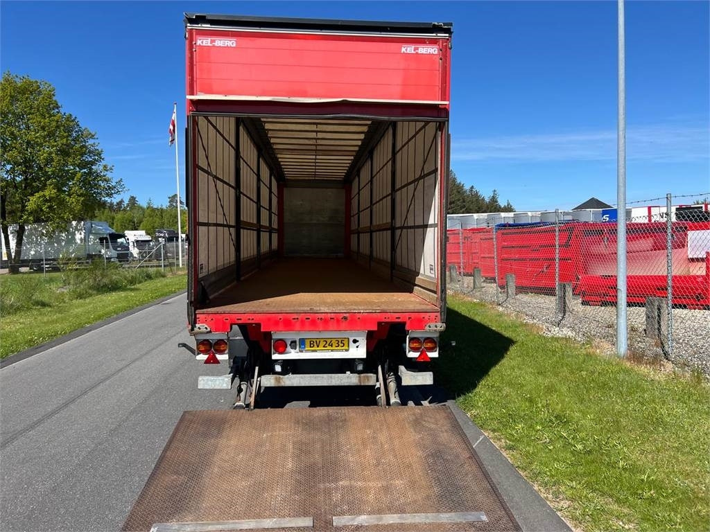 Kel-Berg D100V 13,6 mtr gardin - lodretstående lift  - Полуприколка со церада: слика 4 Kel-Berg D100V 13,6 mtr gardin - lodretstående lift  - Полуприколка со церада: слика 4