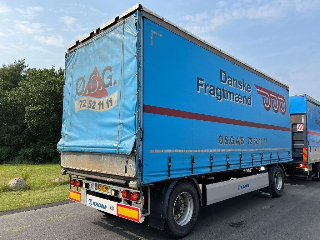 Krone AZP 18 ELN4 7,2 mtr gardinlad - Приколка со церада: слика 1 Krone AZP 18 ELN4 7,2 mtr gardinlad - Приколка со церада: слика 1