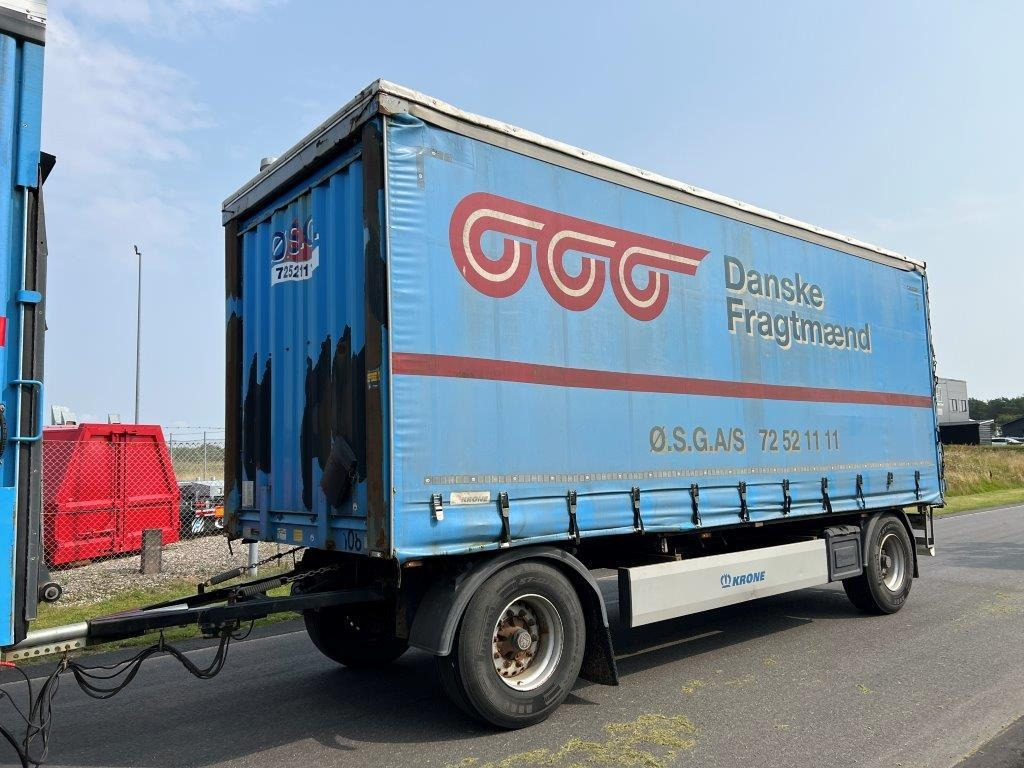 Krone AZP 18 ELN4 7,2 mtr gardinlad - Приколка со церада: слика 2 Krone AZP 18 ELN4 7,2 mtr gardinlad - Приколка со церада: слика 2
