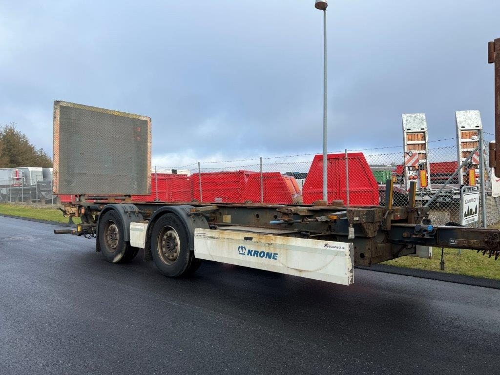 Krone ZZW 18 EL containerlåse - zepro lift - Транспортер на контејнер/ Приколка со променливо тело: слика 2 Krone ZZW 18 EL containerlåse - zepro lift - Транспортер на контејнер/ Приколка со променливо тело: слика 2