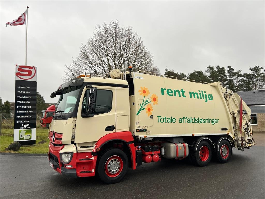 Mercedes-Benz Antos 2530 - NTM - Камион за ѓубре: слика 1 Mercedes-Benz Antos 2530 - NTM - Камион за ѓубре: слика 1