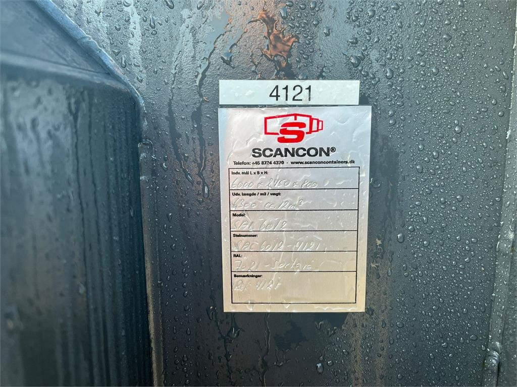 Scancon SAL6012 6000 mm stykgods lad - Каросерија платформа: слика 5 Scancon SAL6012 6000 mm stykgods lad - Каросерија платформа: слика 5