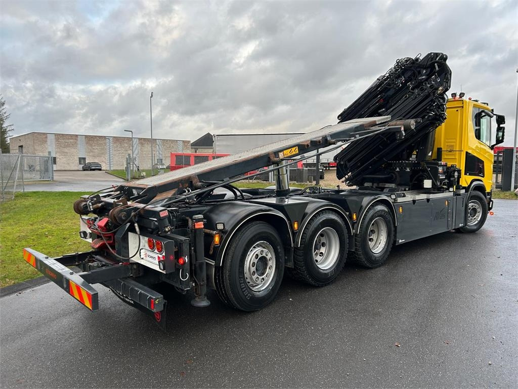 Scania R500 XT B 8x4*4 NA - Hiab 408 E6 + jib - Камион за подигање контејнери: слика 2 Scania R500 XT B 8x4*4 NA - Hiab 408 E6 + jib - Камион за подигање контејнери: слика 2