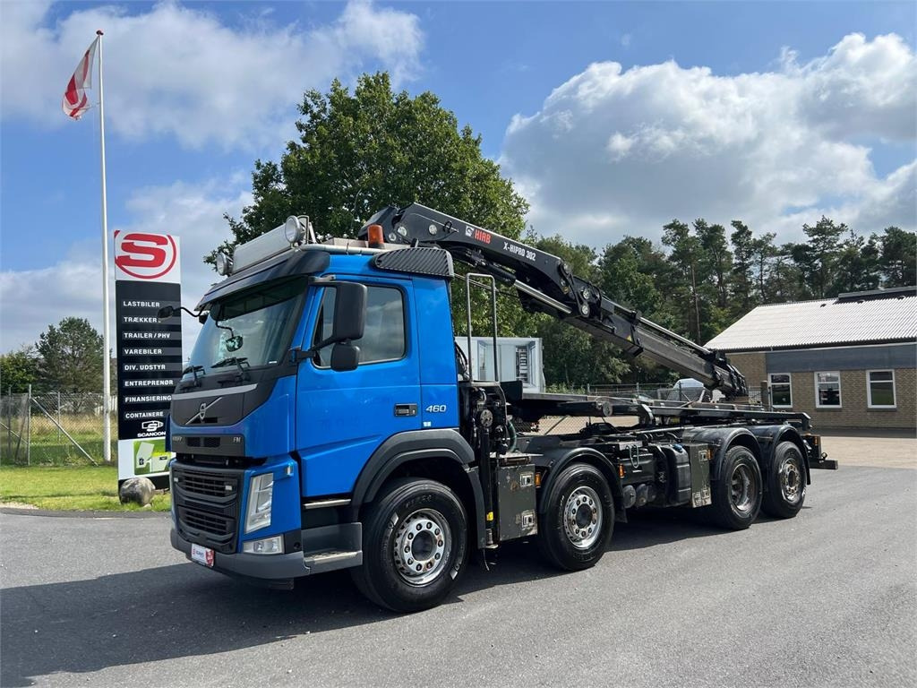Volvo FM460 - Hiab 302EP 5 kran - Камион за подигање контејнери: слика 1 Volvo FM460 - Hiab 302EP 5 kran - Камион за подигање контејнери: слика 1