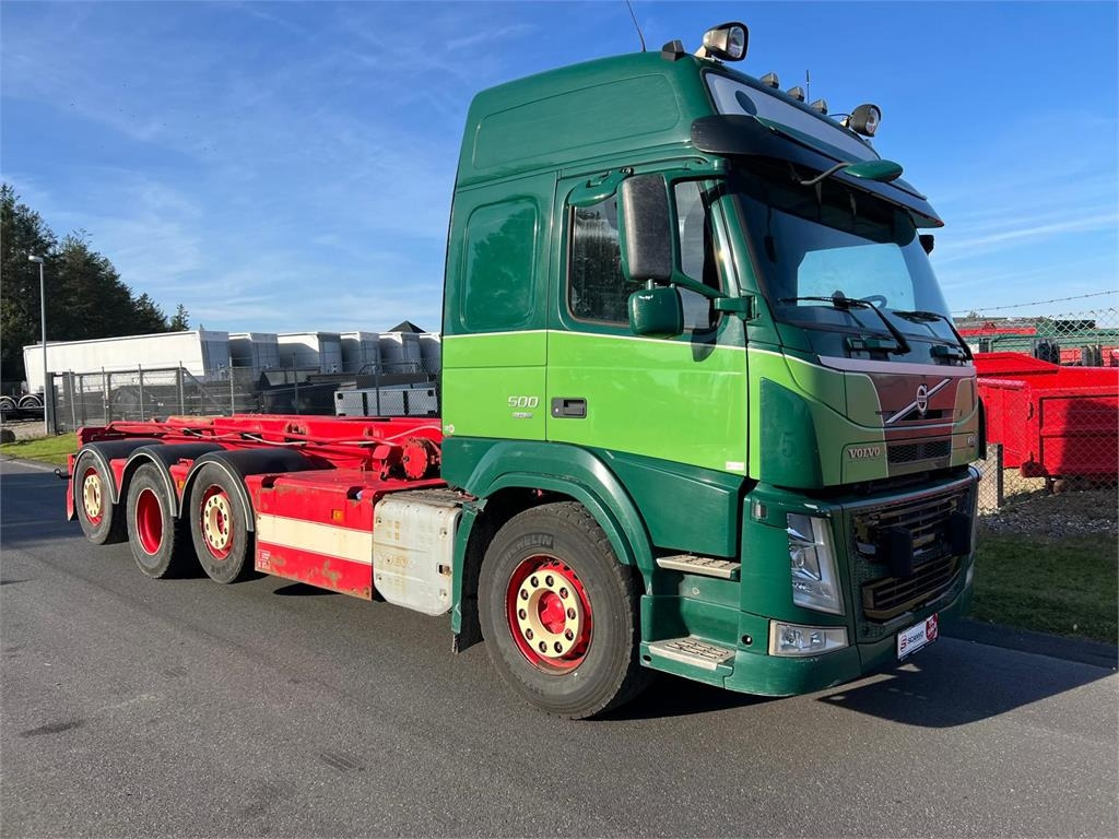 Volvo FM500 8x2*6 rigid pusher-tag tridem - Камион за подигање контејнери: слика 1 Volvo FM500 8x2*6 rigid pusher-tag tridem - Камион за подигање контејнери: слика 1