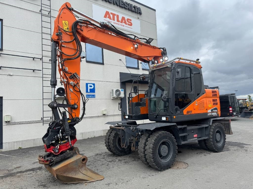 Doosan DX 165 W-5 - Багер на тркала: слика 2 Doosan DX 165 W-5 - Багер на тркала: слика 2
