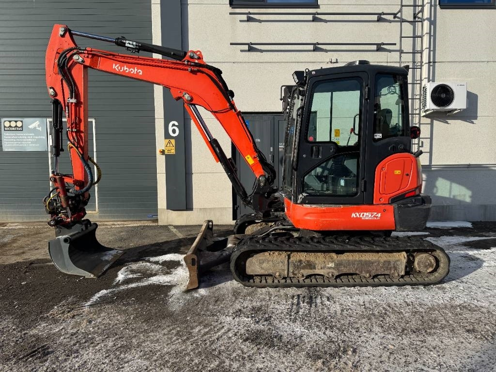 Kubota KX057-4 Pyörittäjällä  - Мини багер: слика 1 Kubota KX057-4 Pyörittäjällä  - Мини багер: слика 1