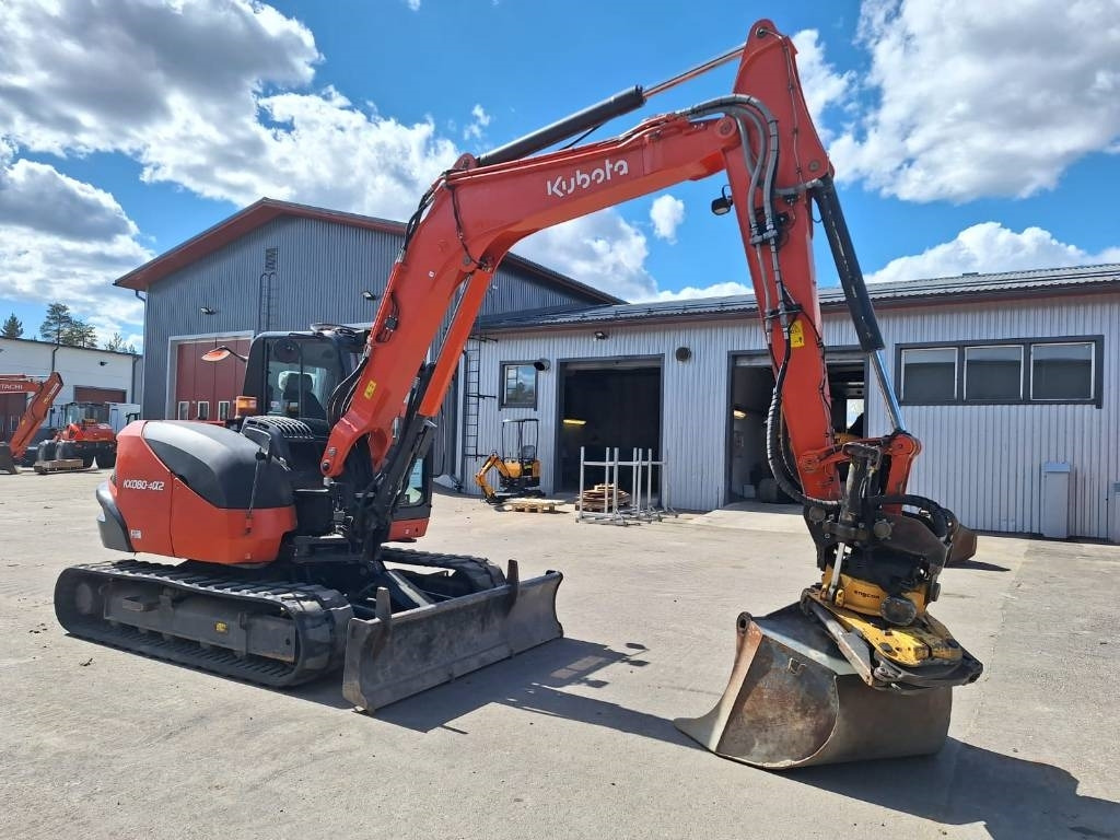 Kubota KX080-4a2 PYÖRITTÄJÄLLÄ - Мини багер: слика 5 Kubota KX080-4a2 PYÖRITTÄJÄLLÄ - Мини багер: слика 5