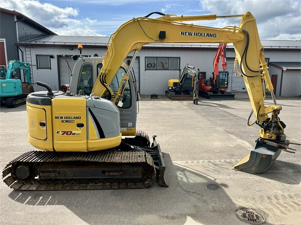 New Holland E 70BSR 2D MITTALAITTEET - Мини багер: слика 5 New Holland E 70BSR 2D MITTALAITTEET - Мини багер: слика 5