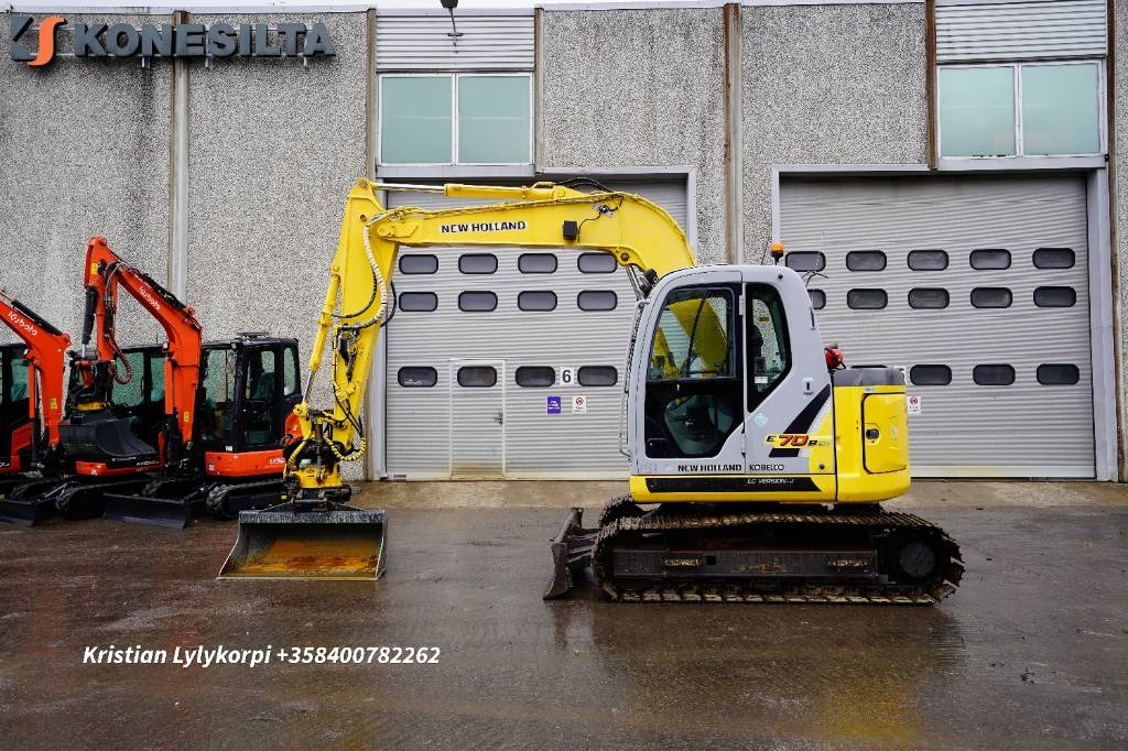 New Holland E70BSR ENGCON PIHDEILLÄ - Мини багер: слика 1 New Holland E70BSR ENGCON PIHDEILLÄ - Мини багер: слика 1