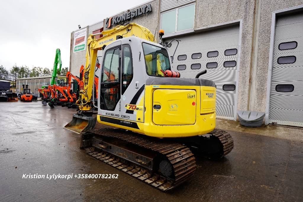 New Holland E70BSR ENGCON PIHDEILLÄ - Мини багер: слика 2 New Holland E70BSR ENGCON PIHDEILLÄ - Мини багер: слика 2
