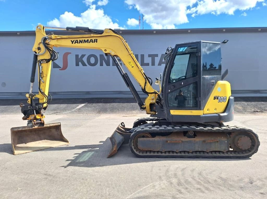 Yanmar SV100-2A PYÖRITTÄJÄLLÄ  - Мини багер: слика 1 Yanmar SV100-2A PYÖRITTÄJÄLLÄ  - Мини багер: слика 1