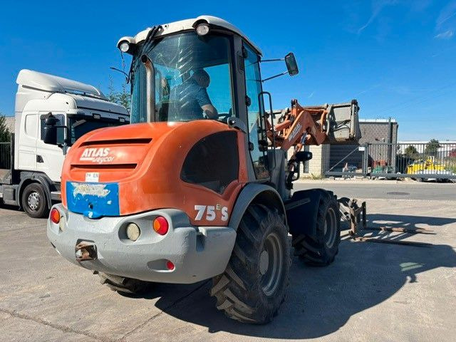 Натоварувач на тркала Atlas 75e S. Schaufel, Gabel, Bürste.: слика 9 Натоварувач на тркала Atlas 75e S. Schaufel, Gabel, Bürste.: слика 9