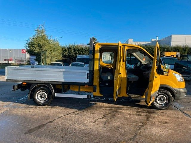 Ford Transit 2.2TDCI. Doka 7 Sitze. ALU pritsche. - Комбе со отворен сандак, Комби со двојна кабина: слика 2 Ford Transit 2.2TDCI. Doka 7 Sitze. ALU pritsche. - Комбе со отворен сандак, Комби со двојна кабина: слика 2