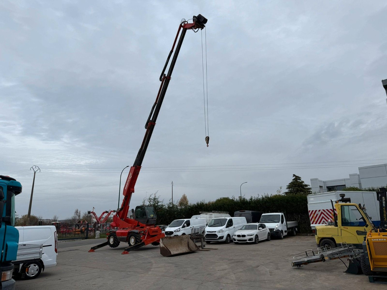 Manitou 1850. Roto. 4x4x4. Winch remote. - Телескопски ракувач: слика 3 Manitou 1850. Roto. 4x4x4. Winch remote. - Телескопски ракувач: слика 3