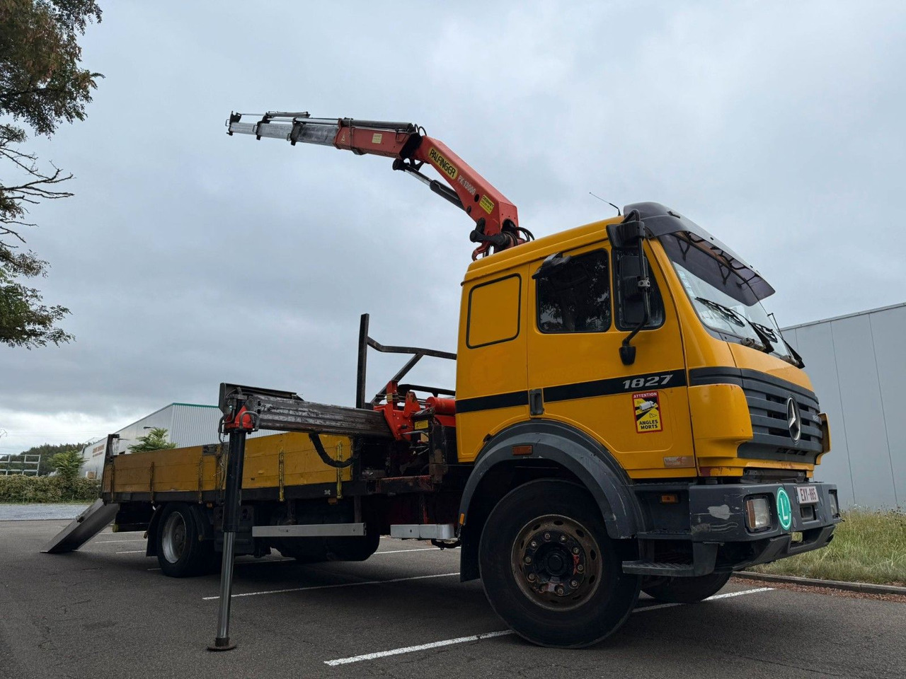 Mercedes-Benz 1827. Kran Palfinger PK13000. - Камион со кран: слика 3 Mercedes-Benz 1827. Kran Palfinger PK13000. - Камион со кран: слика 3