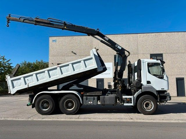 Renault Kerax 420dCi. 6X4. Hiab 144. Klima. - Камион со кука за подигање, Камион со кран: слика 2 Renault Kerax 420dCi. 6X4. Hiab 144. Klima. - Камион со кука за подигање, Камион со кран: слика 2