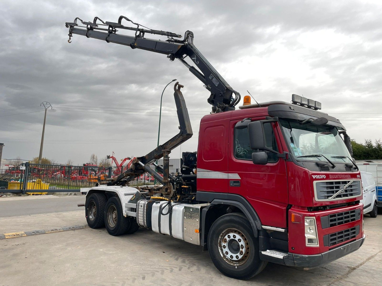 Volvo FM12-400. 6X4. HIAB 166. Klima. EU5. - Камион со кука за подигање: слика 1 Volvo FM12-400. 6X4. HIAB 166. Klima. EU5. - Камион со кука за подигање: слика 1