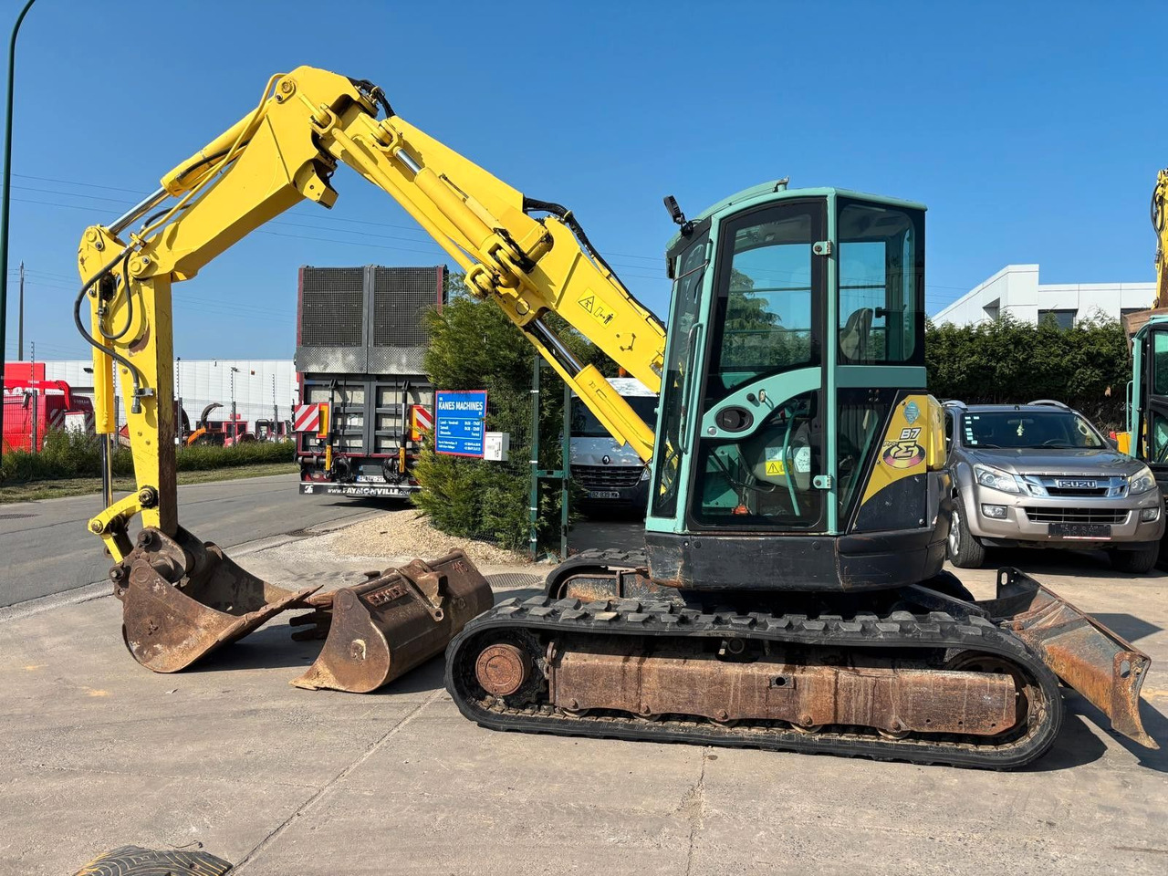 Yanmar B7 Sigma. 3 Löffel. - Мини багер: слика 2 Yanmar B7 Sigma. 3 Löffel. - Мини багер: слика 2