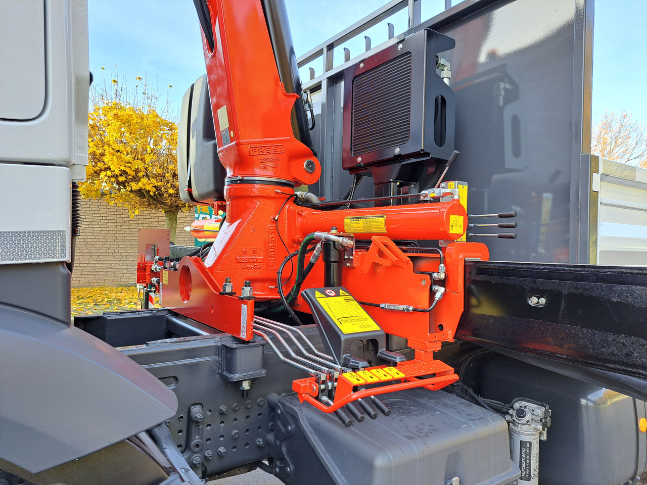 Лизинг на MERCEDES-BENZ AROCS 3340 CRANE FASSI F245 FLATBED TWISTLOCK EURO 3 MERCEDES-BENZ AROCS 3340 CRANE FASSI F245 FLATBED TWISTLOCK EURO 3: слика 8